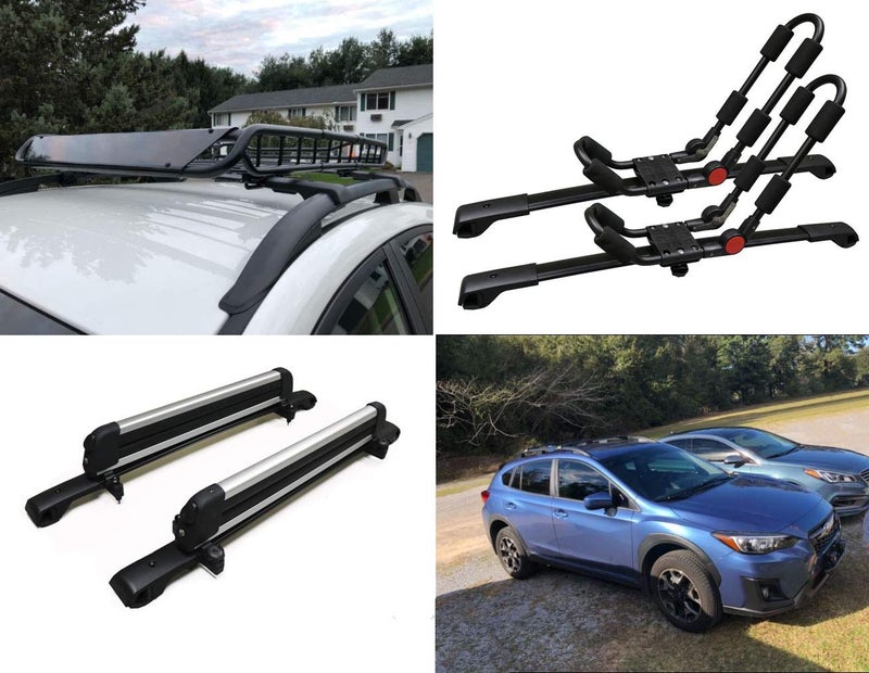 BRIGHTLINES Aero Crossbars Roof Racks Replacement for 2018 2019 2020 2021 2022 2023 Subaru Crosstrek & 2017-2023 Impreza - Image 4